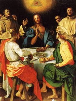 Storia della Cena in Emmaus