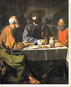 Storia della Cena in Emmaus