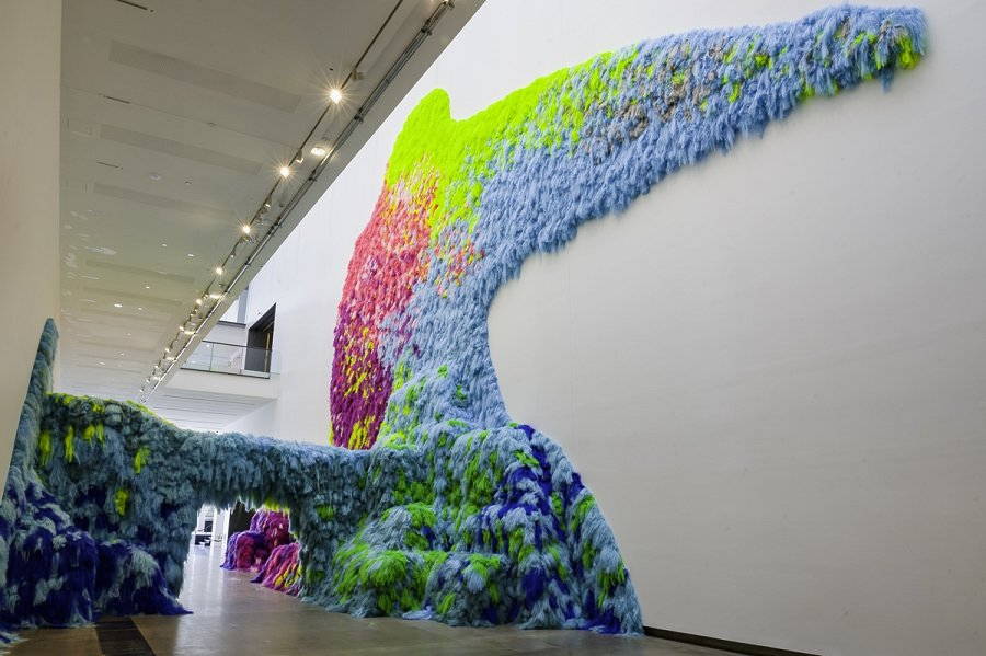 installazione artistica di hrafnhildur arnardottir shoplifter Nervescape