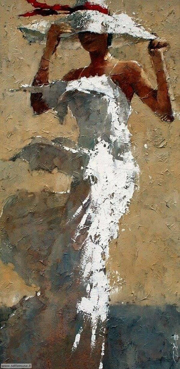 donne eleganti e musiciste Andre Kohn