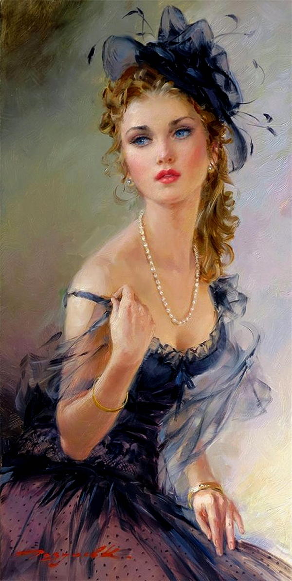 donne eleganti e musiciste Konstantin Razumov-4