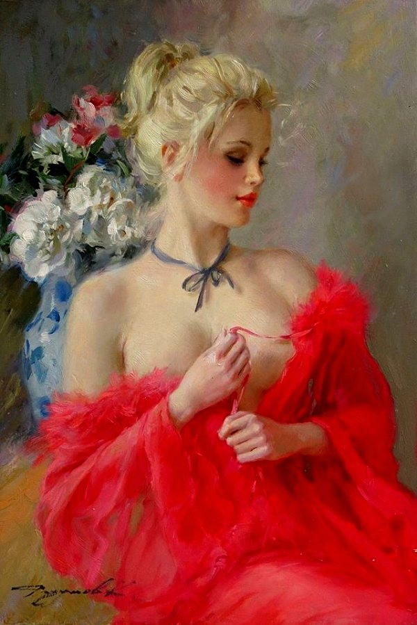 donne eleganti e musiciste Konstantin Razumov-7