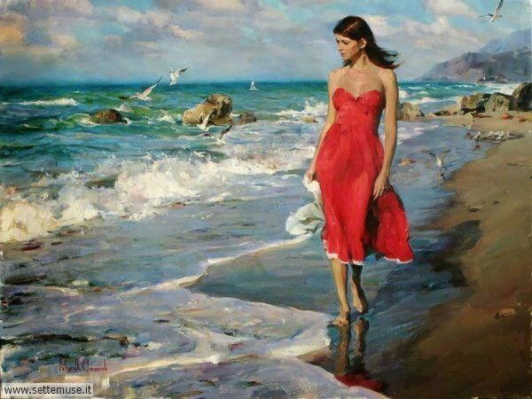 donne eleganti e musiciste Michael e Inessa Garmash-2