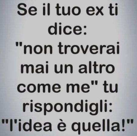 se il tuo ex