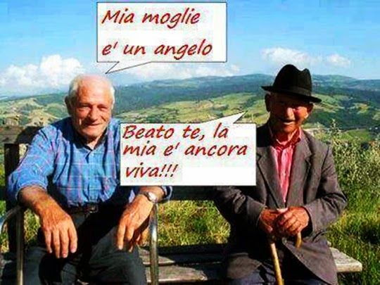 Mia moglie un angelo