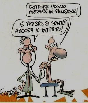 voglio andare in pensione