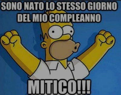 Nato lo stesso giorno