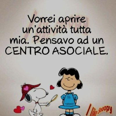 frasi charlie brown centro asociale