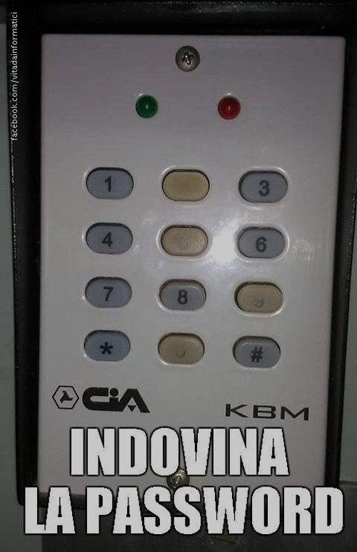 indovina la password