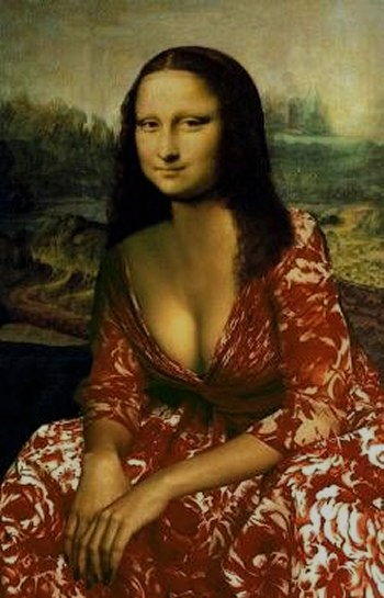 mona lisa divertente 014