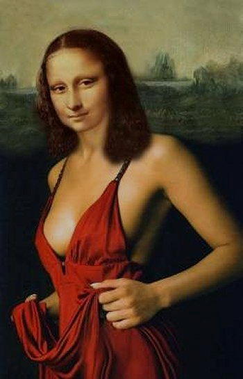 mona lisa divertente 015