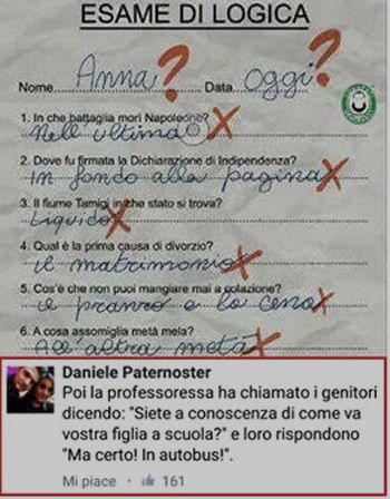 esame di logica