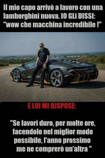 se lavori duro