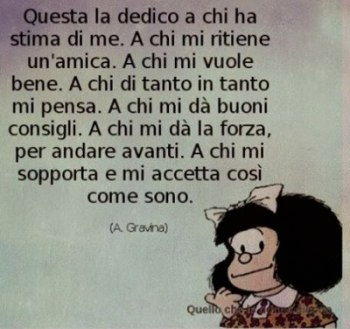 Vignetta mafalda dedica