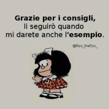 grazie per i consigli