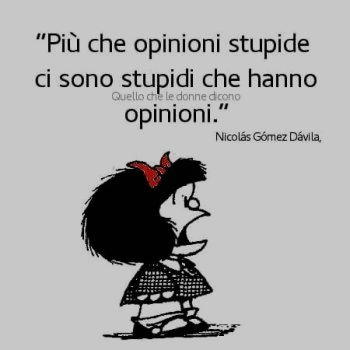 opinioni stupide