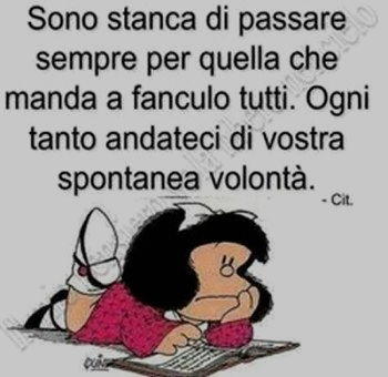 Vignetta sono stanca