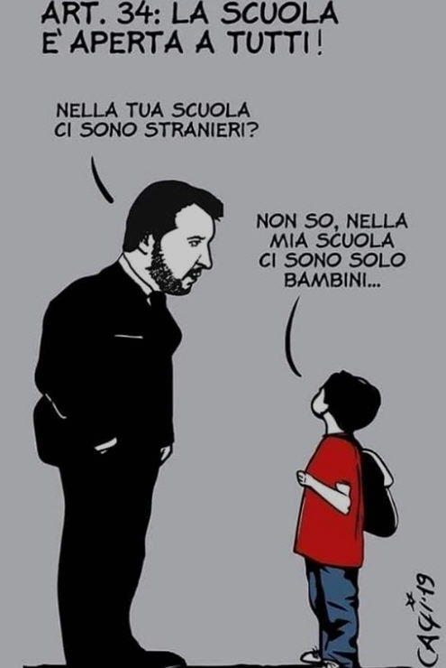 nella tua scuola ci sono stranieri