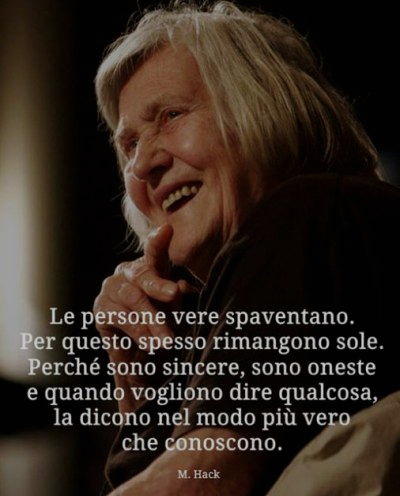 le persone vere spaventano