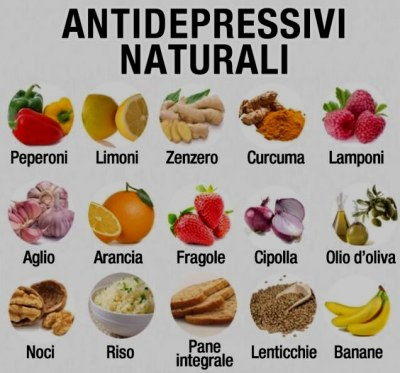 alimenti antidepressivi naturali