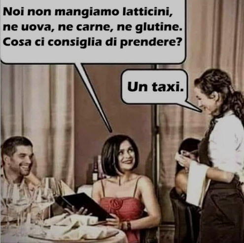 noi non mangiamo