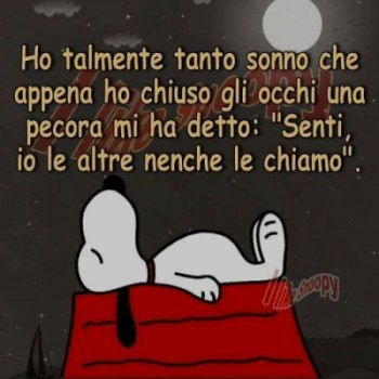 ho tanto sonno