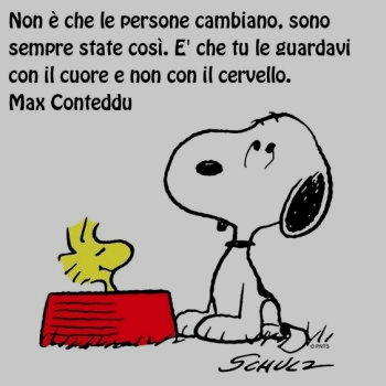 Le persone non cambiano