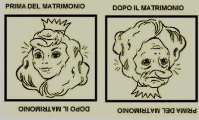 Prima e dopo matrimonio