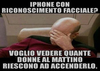 iphone riconoscimento facciale