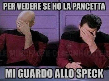 mi guardo allo speck