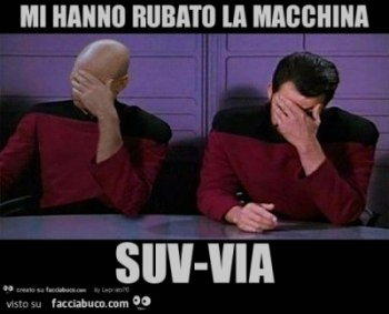 Rubato la macchina