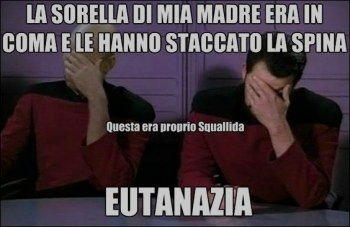 sorella di mia madre in coma