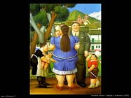 Fernando Botero_famiglia_e_domestica_1996