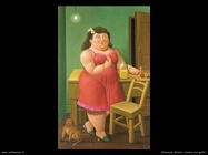 Fernando Botero_donna_con_gatto