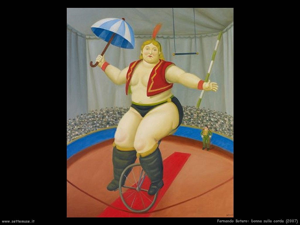 Fernando Botero_sulla_corda_2007