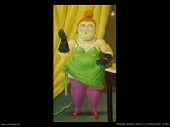 Fernando Botero_donna_con_vestito_verde_1992