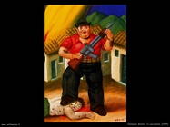 Fernando Botero_il_cacciatore_1999