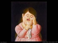 Fernando Botero_donna_piangente_1998 artwork