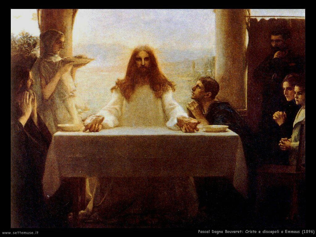 pascal dagnan bouveret cristo e discepoli a emmaus_1896