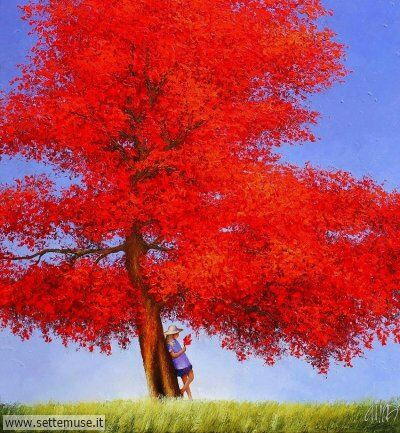 arte e dipinti su foto-autunno-Dima Dmitriev